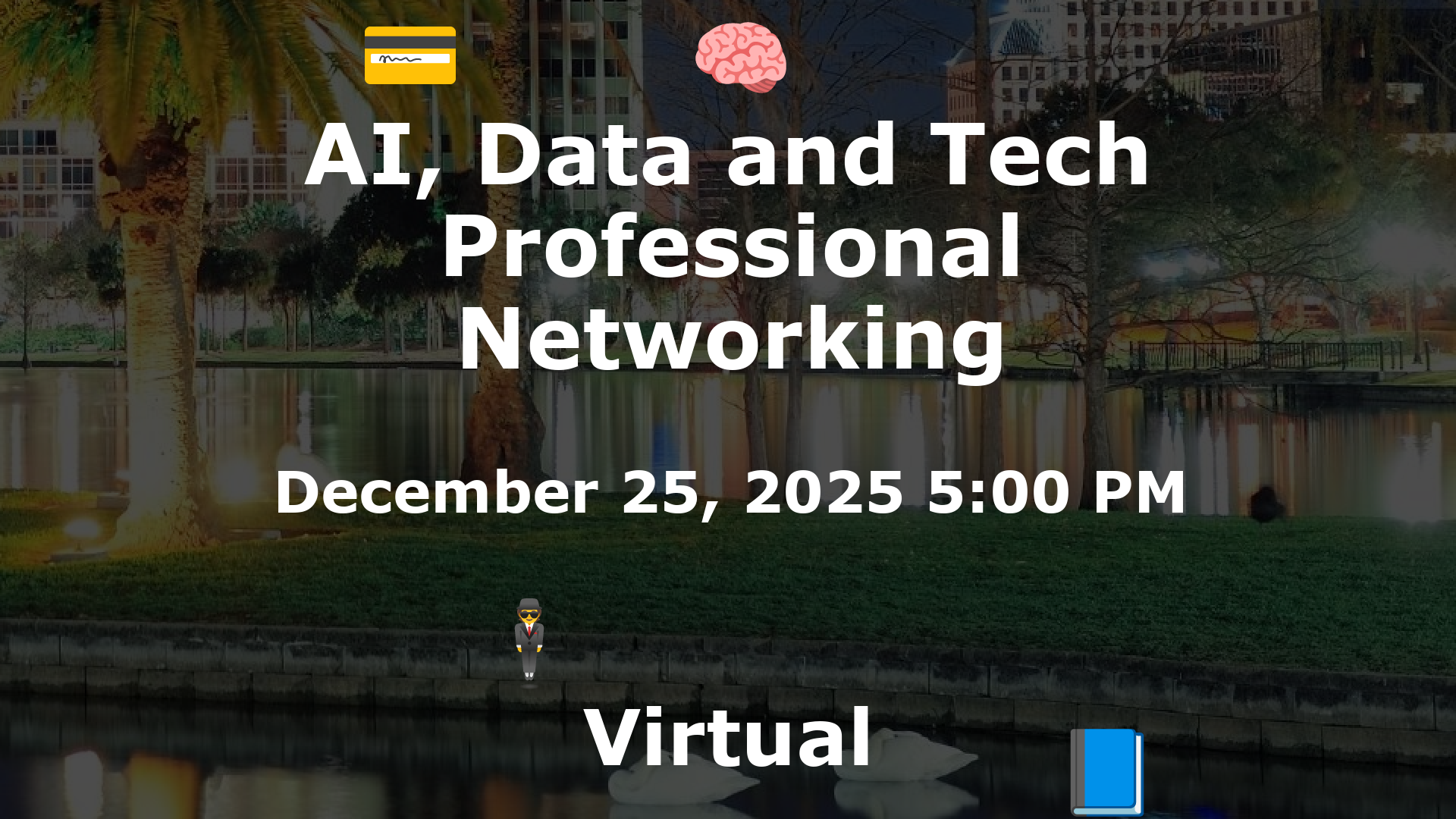 AI, Data and Tech Professional Networking event image